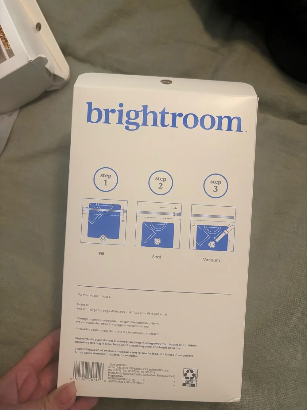 Brightroom Reusable Storage Compression Bags - 2 pack XL